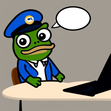 Go Blue Gopher as Pepe Frog in Postman API logo.