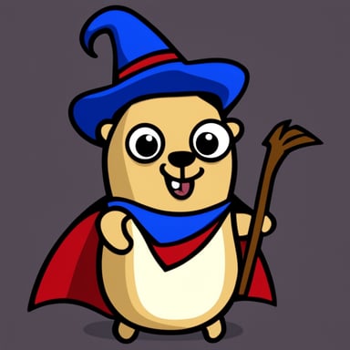 Go Blue Gopher as Dracula for a Halloween theme.