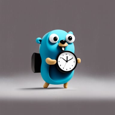 Go Blue Gopher with watches