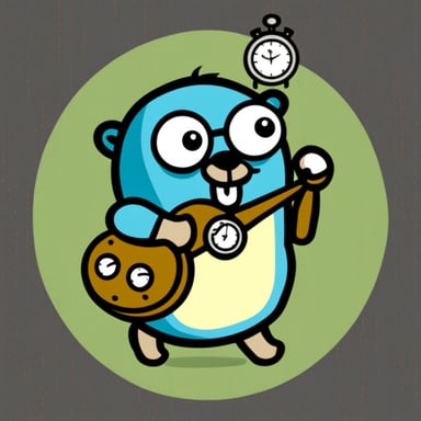 Go Blue Gopher with watches