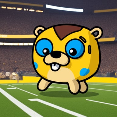 Go Blue Gopher, 100 percent.