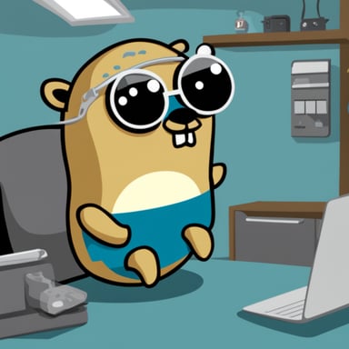 Go Blue Gopher is a software engineer who sweats the small things perhaps a bit too much.
