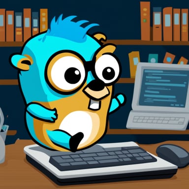 Go Blue Gopher is a software engineer who sweats the small things perhaps a bit too much.