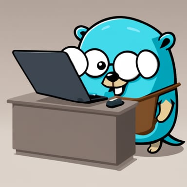 Go Blue Gopher is a software engineer who sweats the small things perhaps a bit too much.