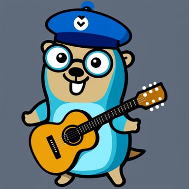 Go Blue Gopher in a beret who likes guitars and coding.