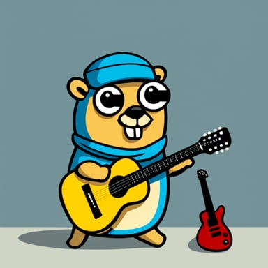 Go Blue Gopher in a beret who likes electric guitars and coding computers.