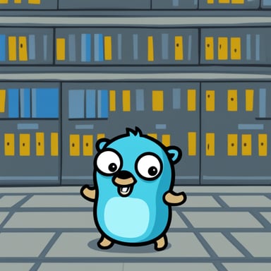 Implementing Go Blue Gopher as a mascot for promoting a highly resilient distributed filesystem storage