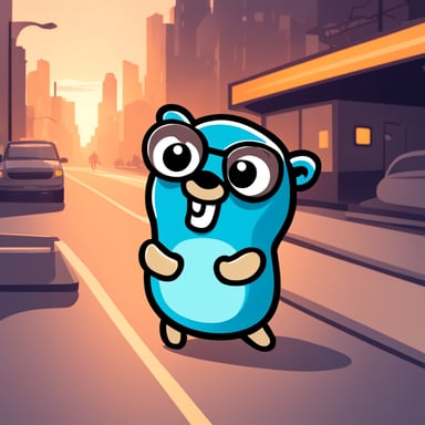 Go Blue Gopher as your friendly ride service mascot, always ready to dig the way to your next destination.
