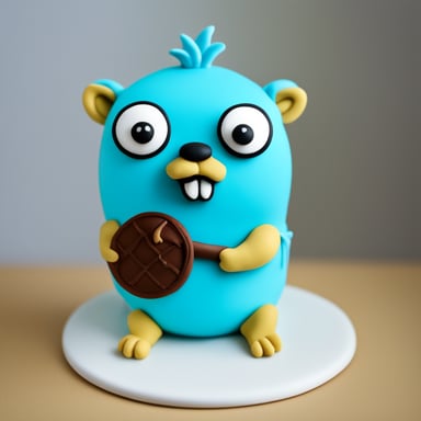Go Blue Gopher Cake-Scraper
