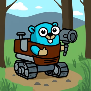 Go Blue Gopher as a crawler.