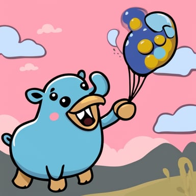 Go Blue Gopher rides an elephant.