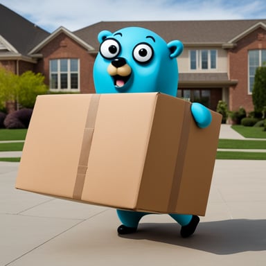 Go Blue Gopher dispatches the deliveries to the couriers.