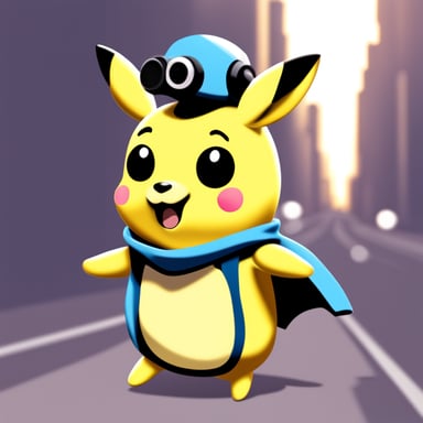 Go Blue Gopher as Pikachu