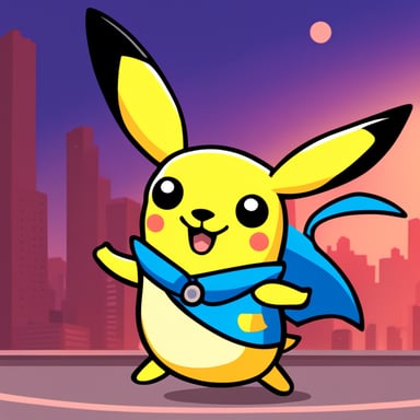 Go Blue Gopher as Pikachu