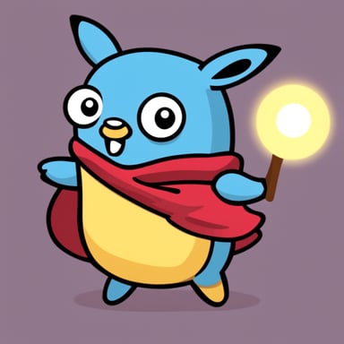 Go Blue Gopher as Pikachu.