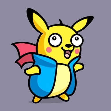Go Blue Gopher as Pikachu.