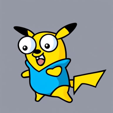 Go Blue Gopher as Pikachu.