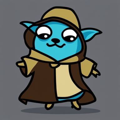 Go Blue Gopher as Star Wars Yoda