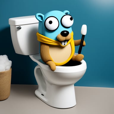 Go Blue Gopher as Skibidi Toilet