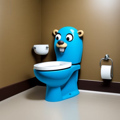 Go Blue Gopher as Skibidi Toilet