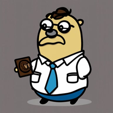 Go Blue Gopher as Peter Griffin