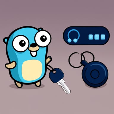 Go Blue Gopher with your private key.