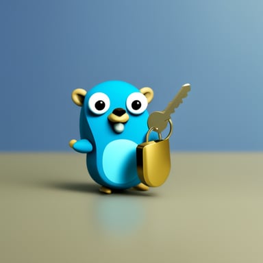 Go Blue Gopher with your private key.