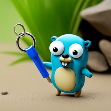 Go Blue Gopher with your private key.