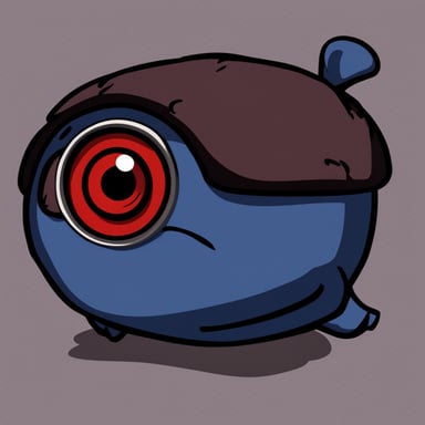 Go Blue Gopher as a Sharingan user from Naruto anime.