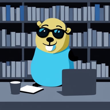 Go Blue Gopher as Steve Jobs