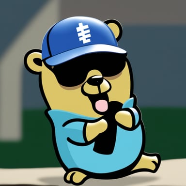 Go Blue Gopher as Eminem doing rap.