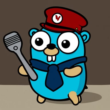 Go Blue Gopher as a character from the 1940s.