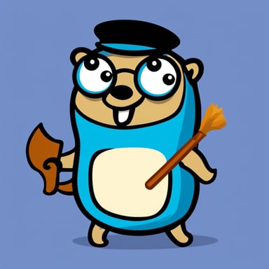 Go Blue Gopher as SQL Queryer