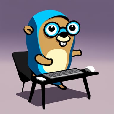 Go Blue Gopher as a hacker