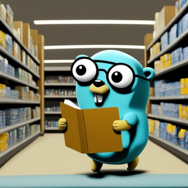 Go Blue Gopher as a software engineer at a credit card company that is really bored.