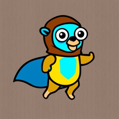 Go Blue Gopher as Flash from DC movies.