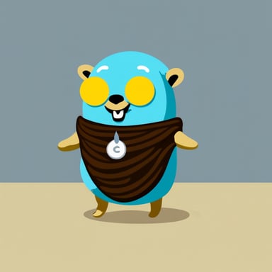 go blue gopher as Darshan