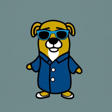Go Blue Gopher as Snoop Dogg.
