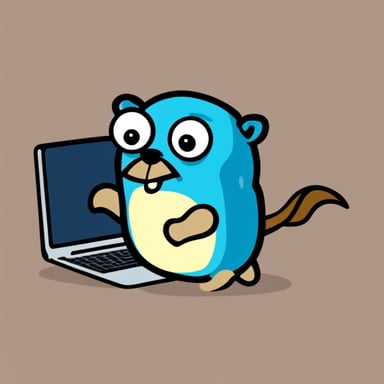 Go Blue Gopher hates JavaScript.