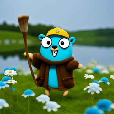 Ukraine Go Blue Gopher