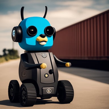 The second generation of Go Blue Gopher is equipped with AI and NLP systems, fully autonomous as if they are human and can make decisions without intervention!