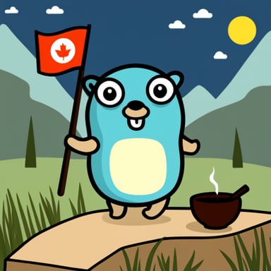 Go Blue Gopher with yerba mate Argentina