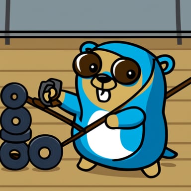 Go Blue Gopher as a jiu-jitsu gopher