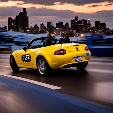 Go Blue Gopher in an ND MX5