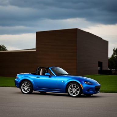 Go Blue Gopher in an ND MX5