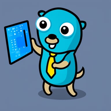 Go Blue Gopher beating JavaScript.