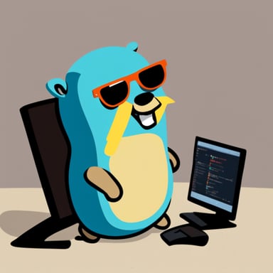 Go Blue Gopher beating JavaScript.