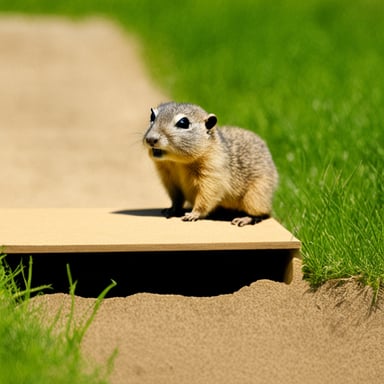 A gopher named Go Blue Gopher that is used for monitoring.