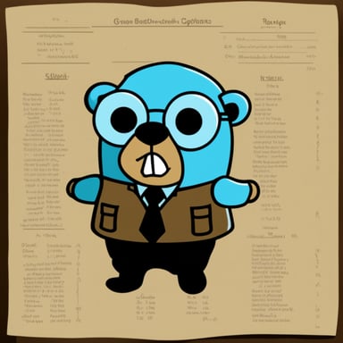 Go Blue Gopher as an investigator, but using the gopher model sheet.
