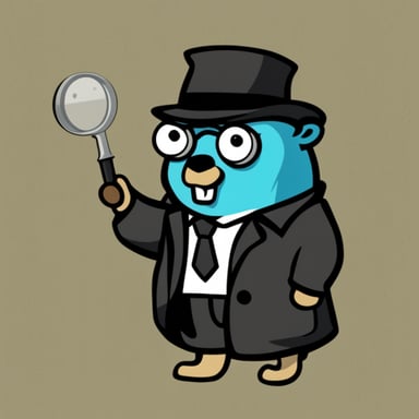 Go Blue Gopher as an investigator, but using the gopher model sheet.